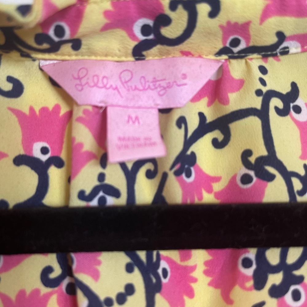 Lilly Pulitzer Tank Top - Yellow, Pink, & Navy